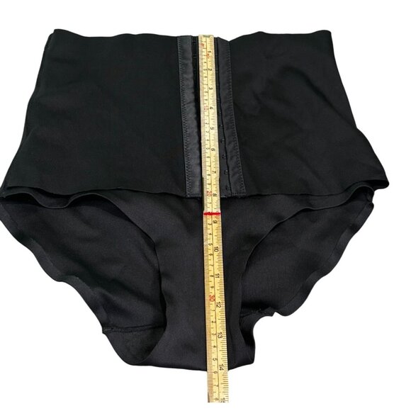 Skinnygirl Black High-Waisted Smoothers & Shapers With Hook Front Closure - M - Picture 7 of 7